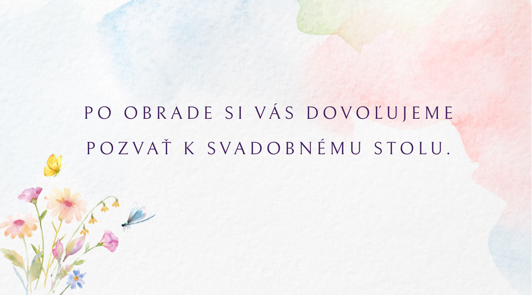 romanticka pozvánka ku svadobnému stolu